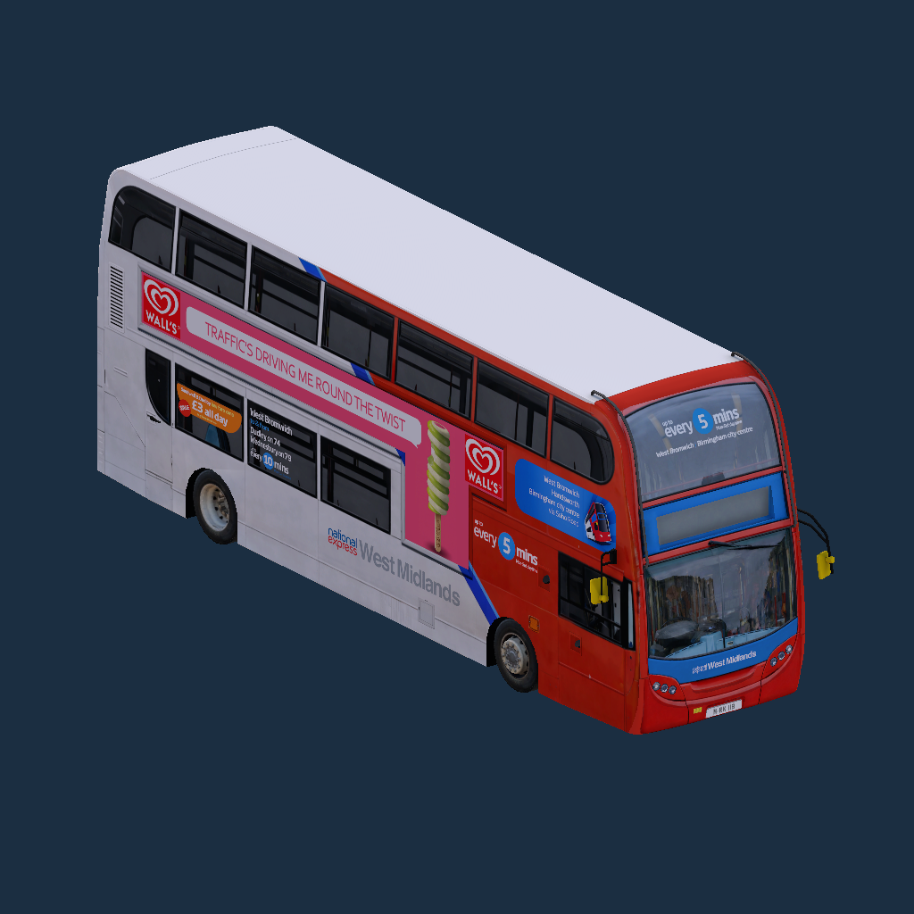 NXWM Enviro 400 - Lines 74 - 79 (Advert 2)