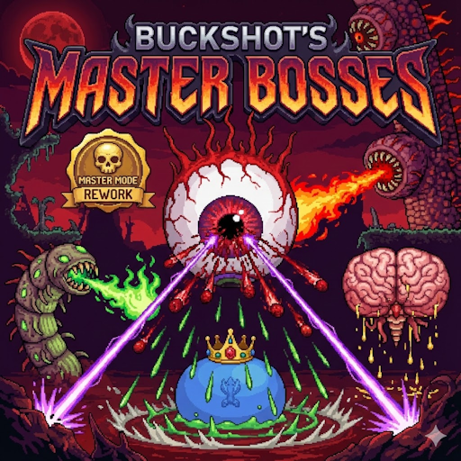 Buckshot's Master Bosses – tModLoader Mod