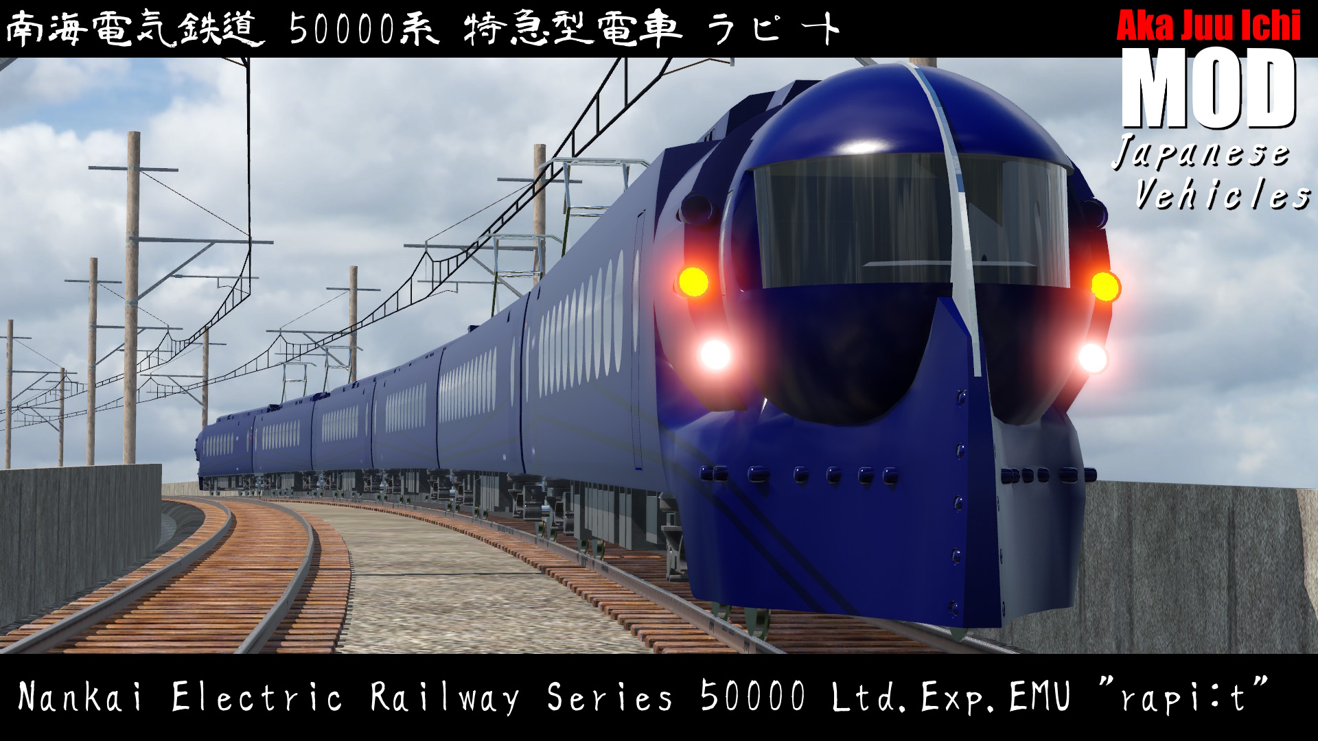 Nankai-Railway Series 50000 Ltd.Exp.EMU