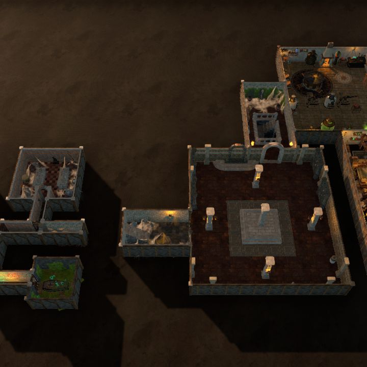 Island Crypt Lower Levels Rework