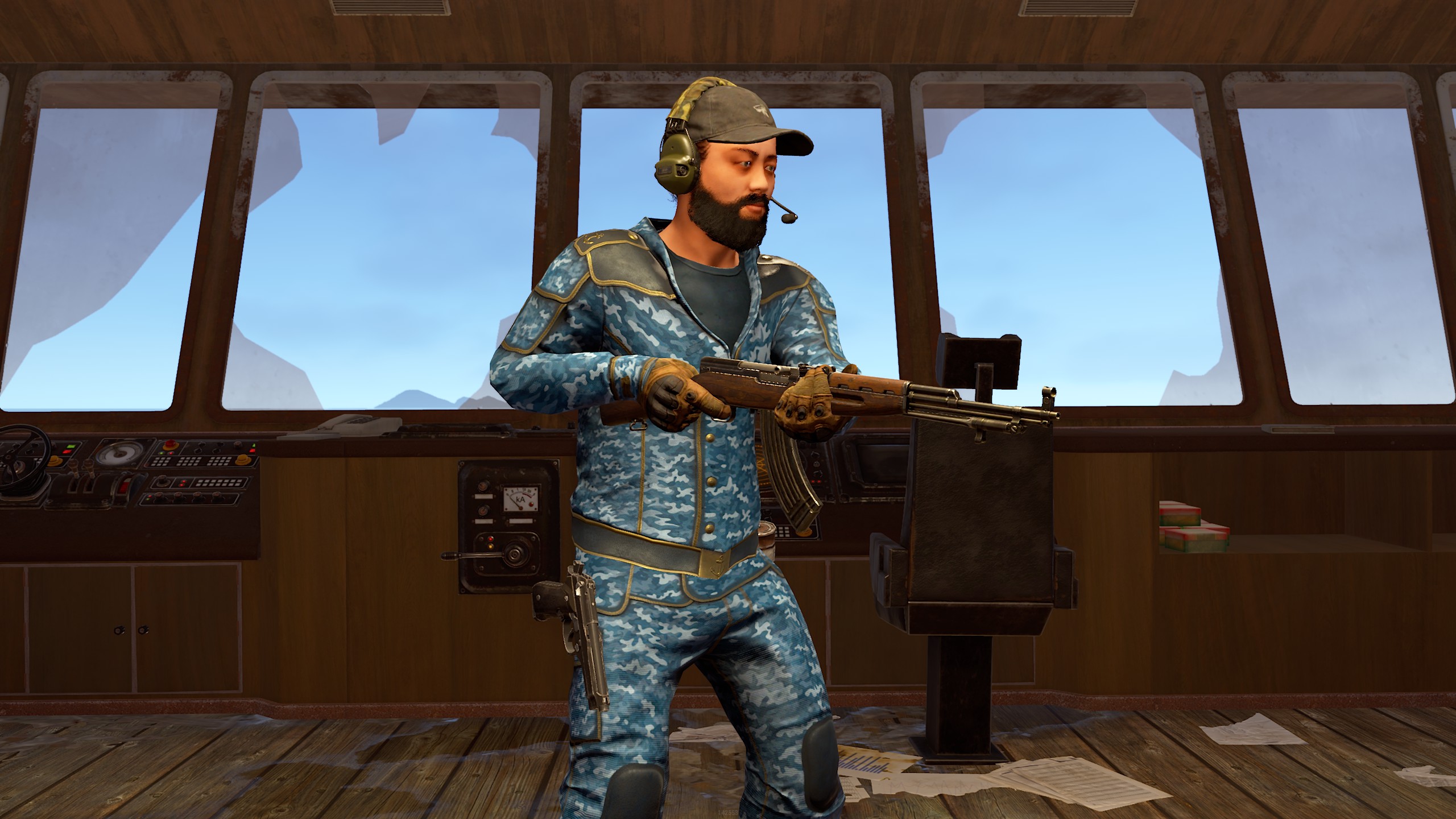 Naval Camo Pants thumbnail 4