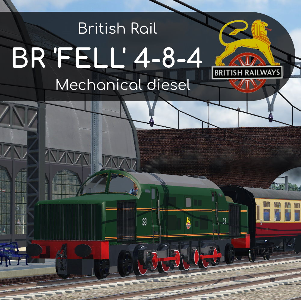 BR 'Fell' 4-8-4