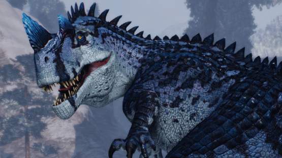 Frozen Lake Ceratosaurus