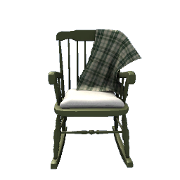 Rocking Chair- Green