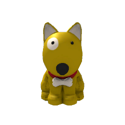 Dog Plushie- Yellow
