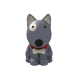 Dog Plushie- Blue
