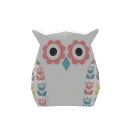 Owl Plushie- White