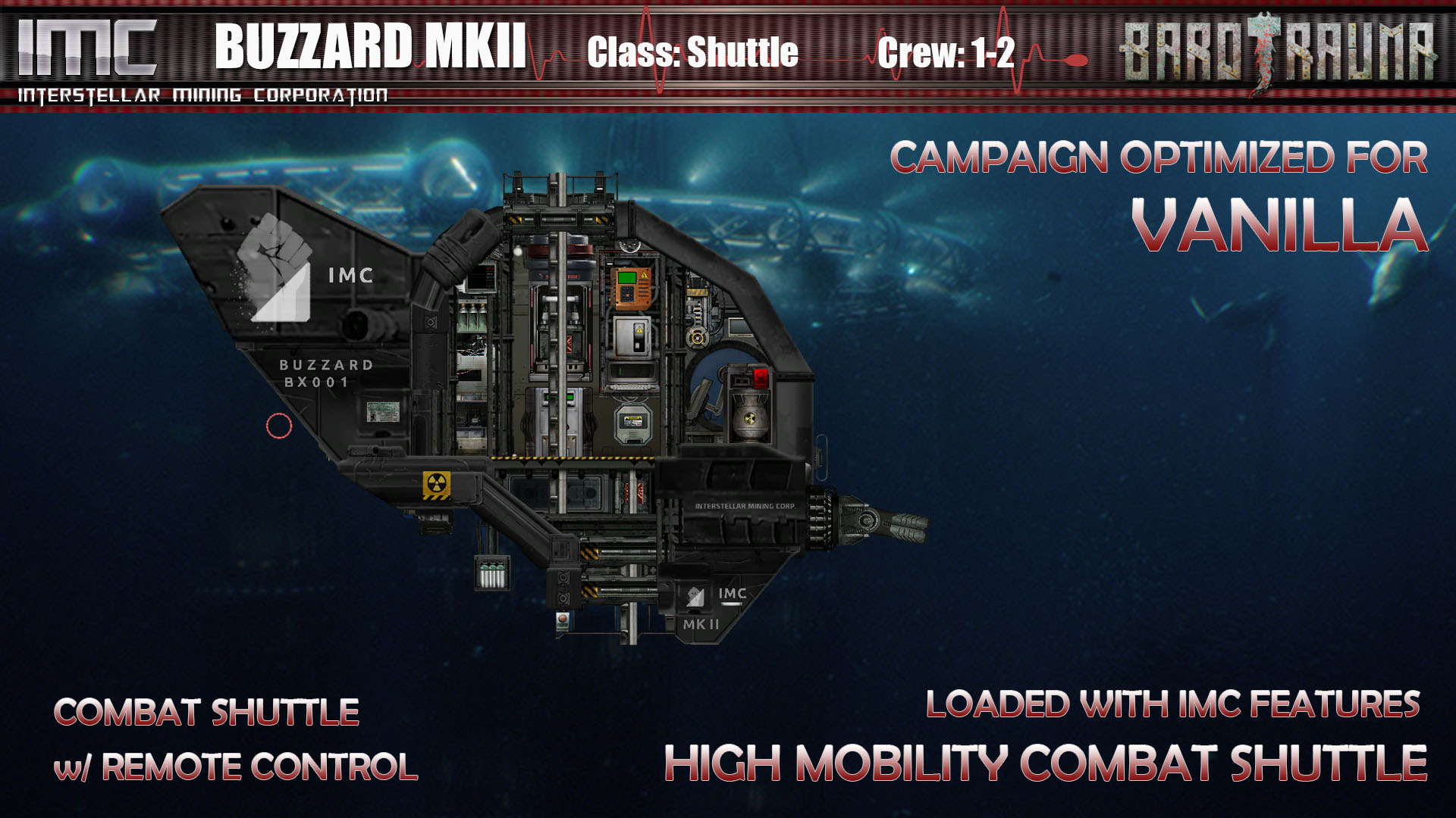 IMC BUZZARD SHUTTLE MKII