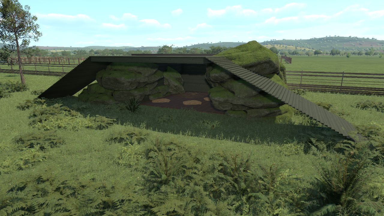 Smilodon Stairway & Shelter preview