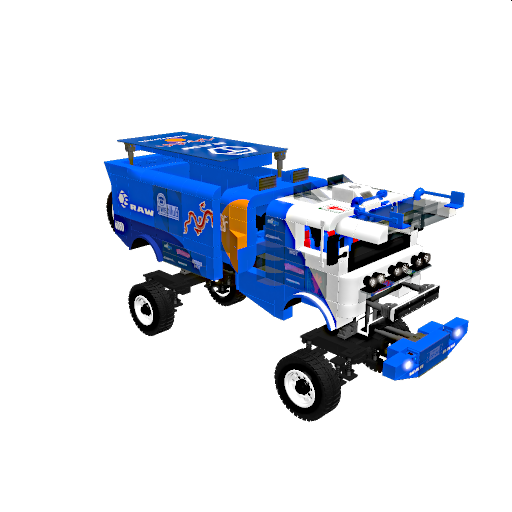 RedBull Kamaz Master offroad truck  rally versiooon better jumps