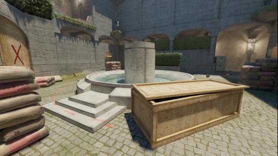 CourtYard (1v1, wingman) – Counter-Strike 2 Mod
