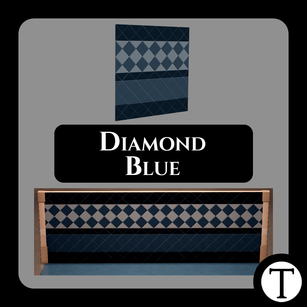 Diamond Blue Wallpaper