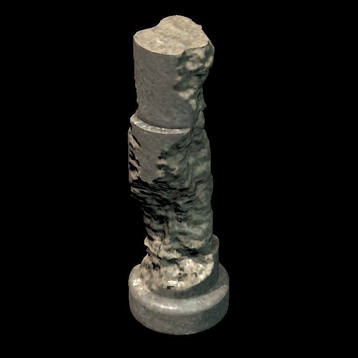Columns heavy damage 2