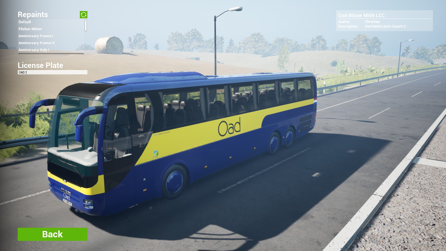 Oad Blue MAN C