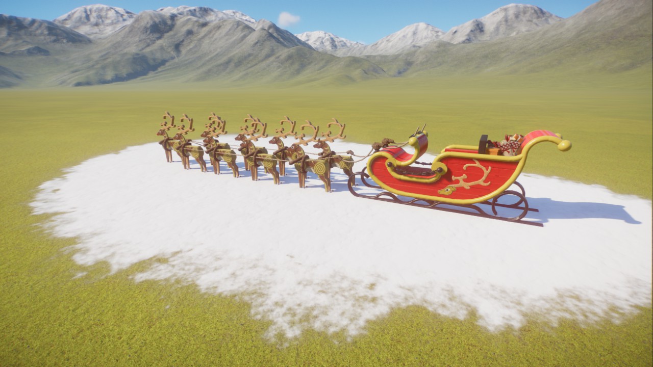 Santas Sleigh by Adamup