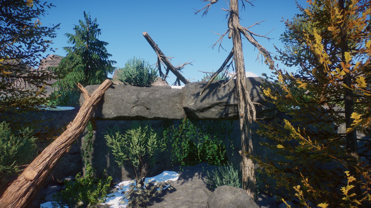 Tundra Rock Scenery 2