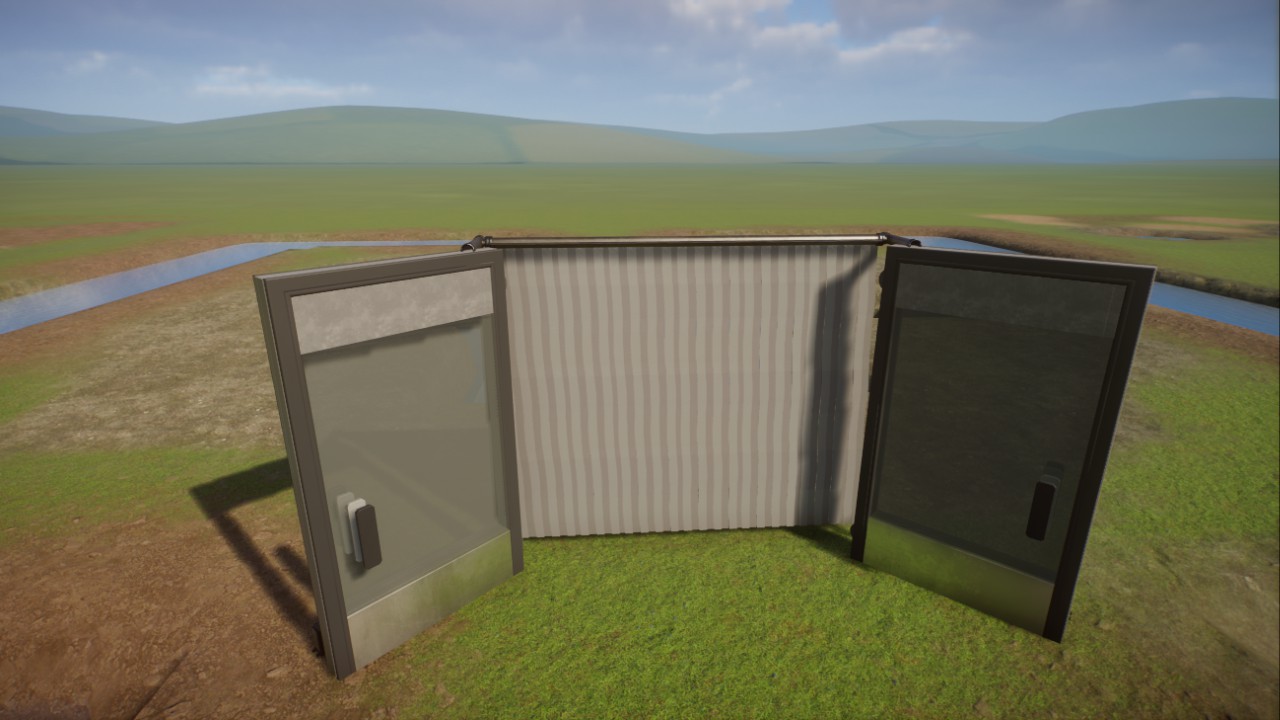 4x4 Door with heat strips