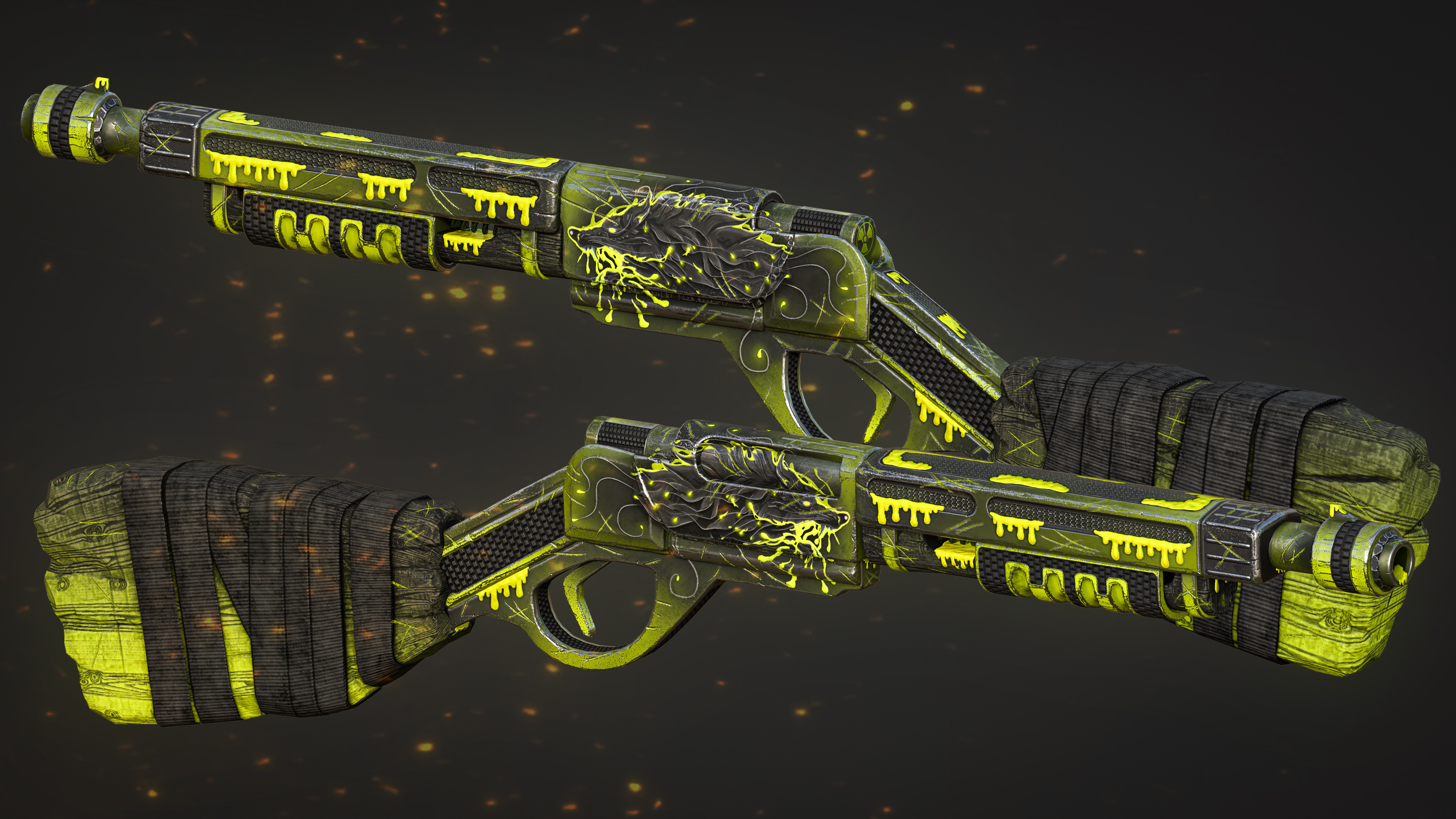 Toxic Wolf Pump Shotgun
