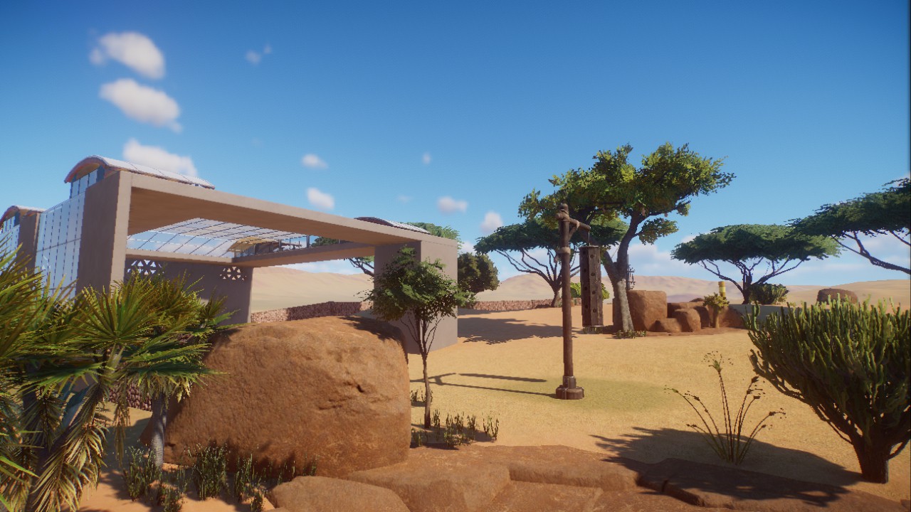 Reticulated Giraffe Habitat