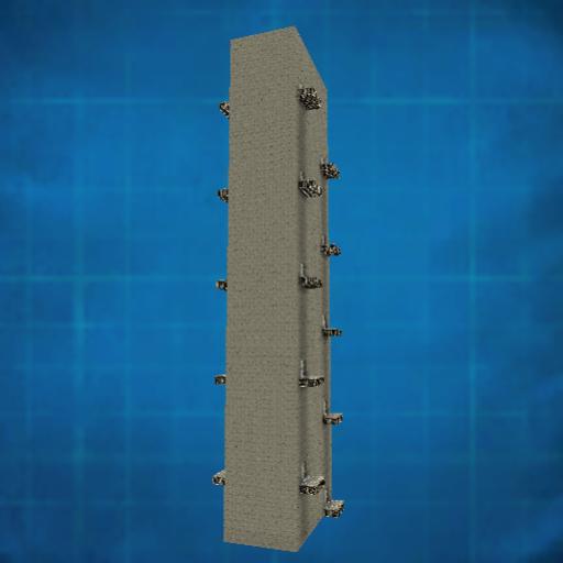 63 x high staircase