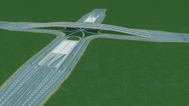 CRE道路_上跨下穿_主路8DR