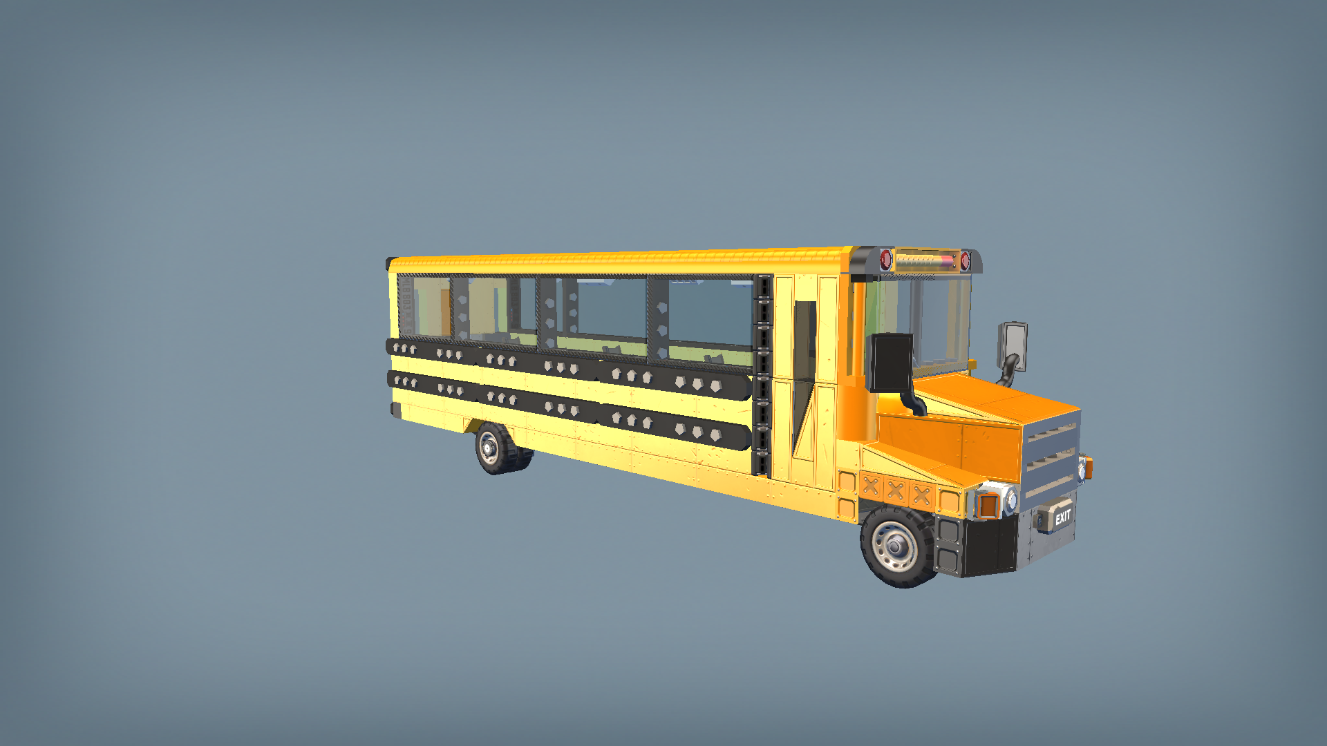 American School bus (NO MODS)