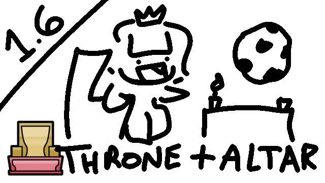 Gods And Kings: Allow Altars With Thrones! mod preview for RimWorld