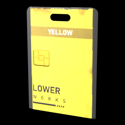 Lower Works - Yellow Keycard