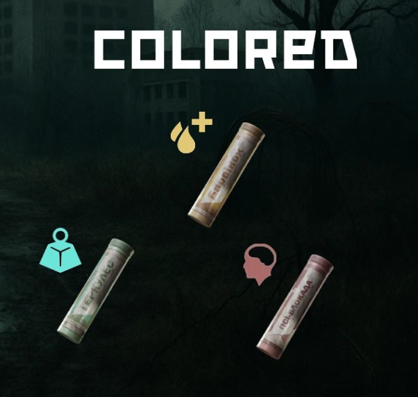 Distinguishable Pill Icons Colored