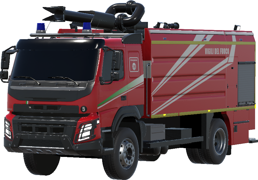 Vigili del Fuoco VVF - ABP (Autobotte Pompa)