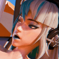 Psylocke & Luna Passionate Beach Sex (FUTA) Loop / Marvel Rivals