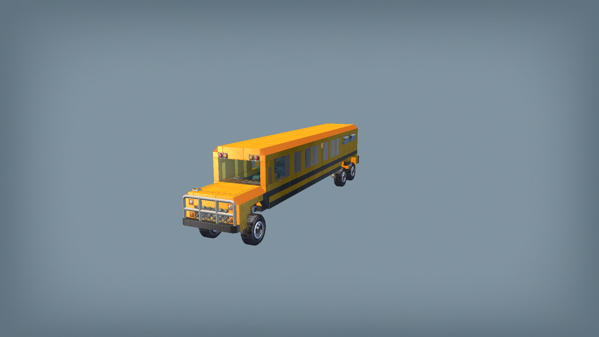 Off-Road 1970's Style School Bus preview