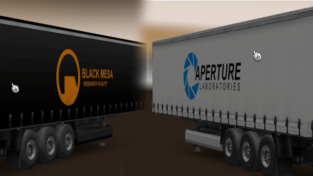 Aperture and Black Mesa trailers