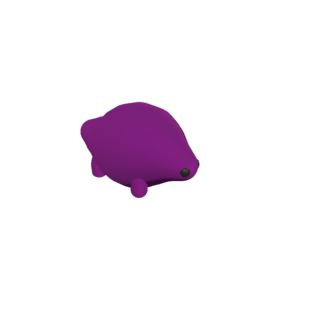 stupid purple creature