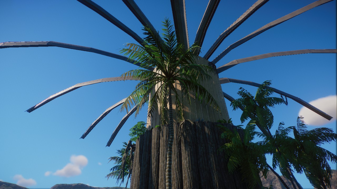 Jungle Scenery Building