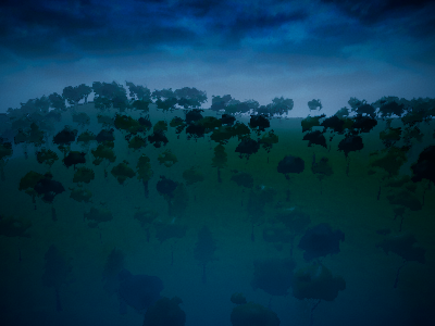 home in forest