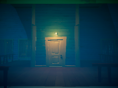 The neighbour's old  house