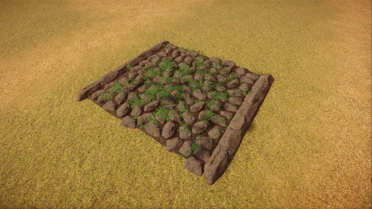 Rock Path Cover Tropical