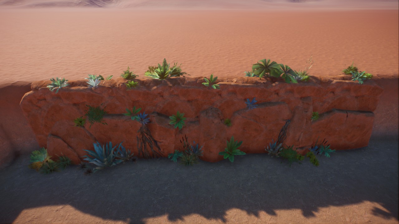 Rock Wall - Sunken Habitat australia