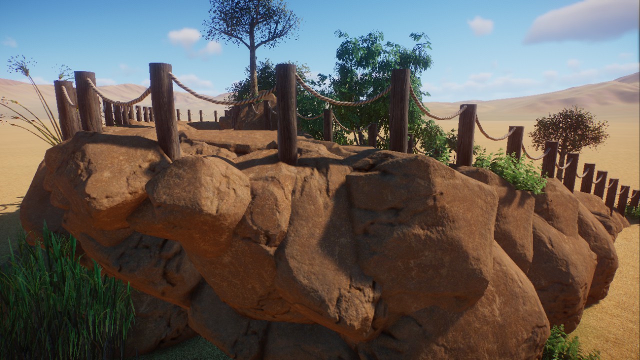 Savannah Rock Scenery