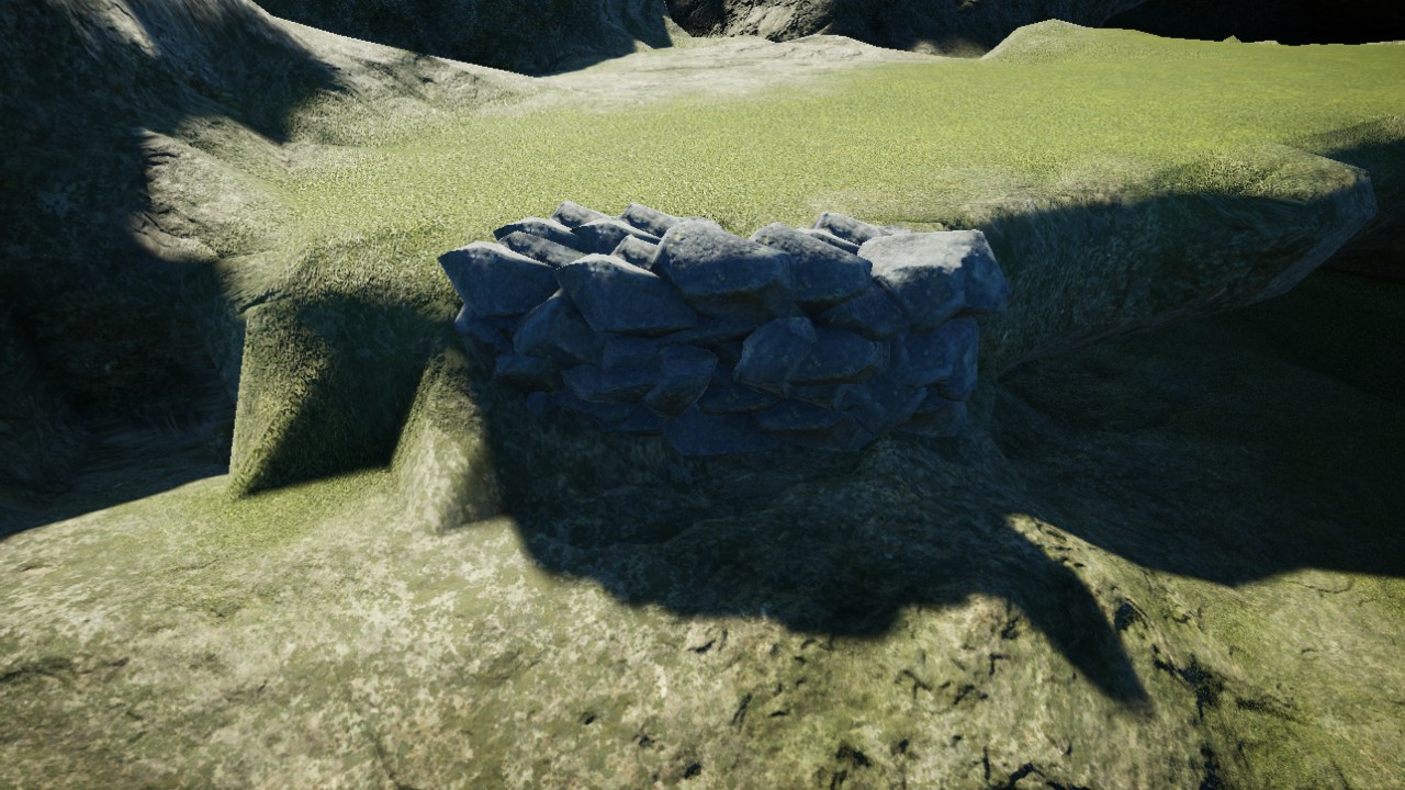 rock wall