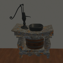Medieval Sink (Bathroom)