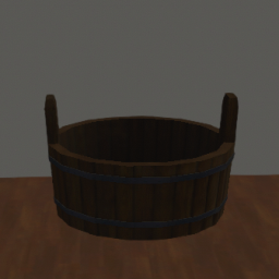 Wooden Wash Tub