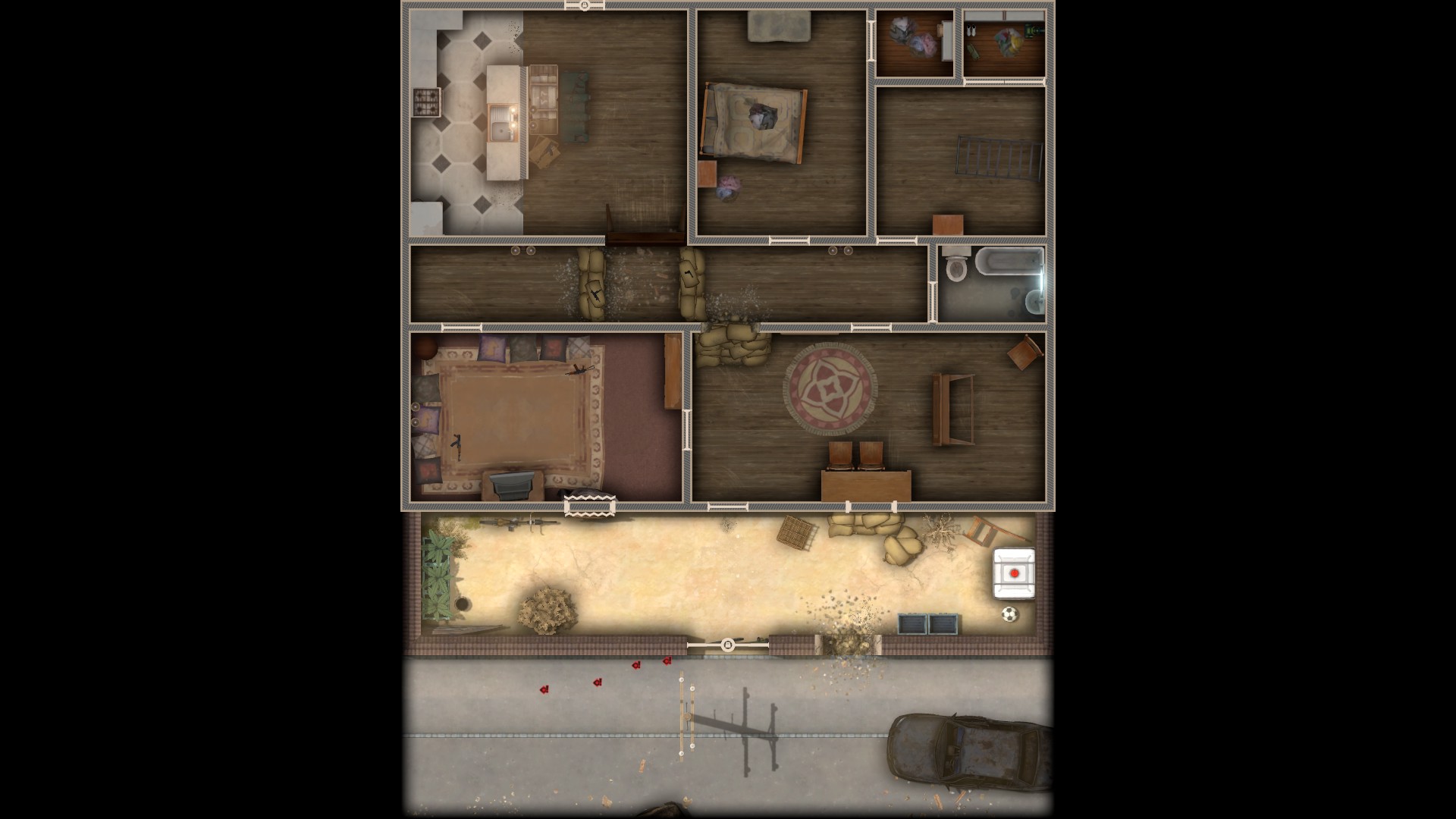 BARRICADED
