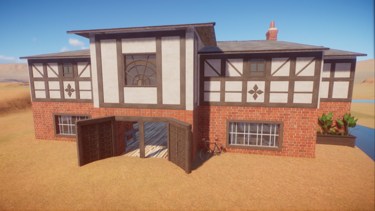 British Tudor Style Pub