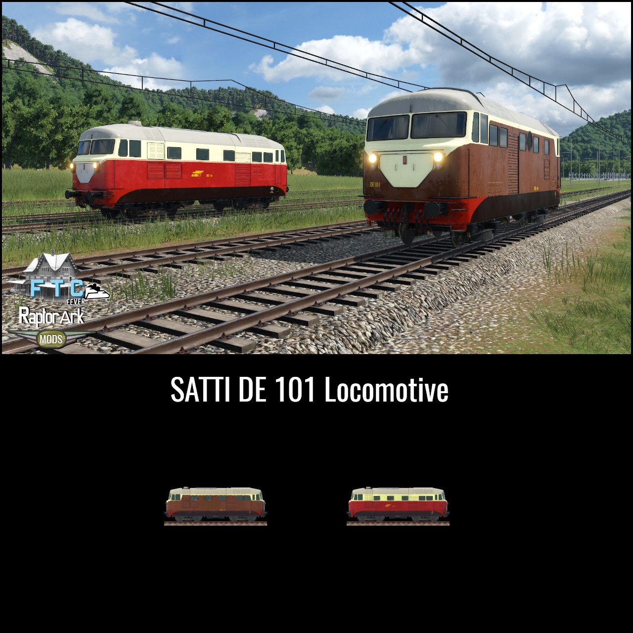 SATTI DE101 Locomotive