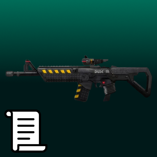 System Shock Remake - Mark III Assault Rifle Script (Desert Rifle)
