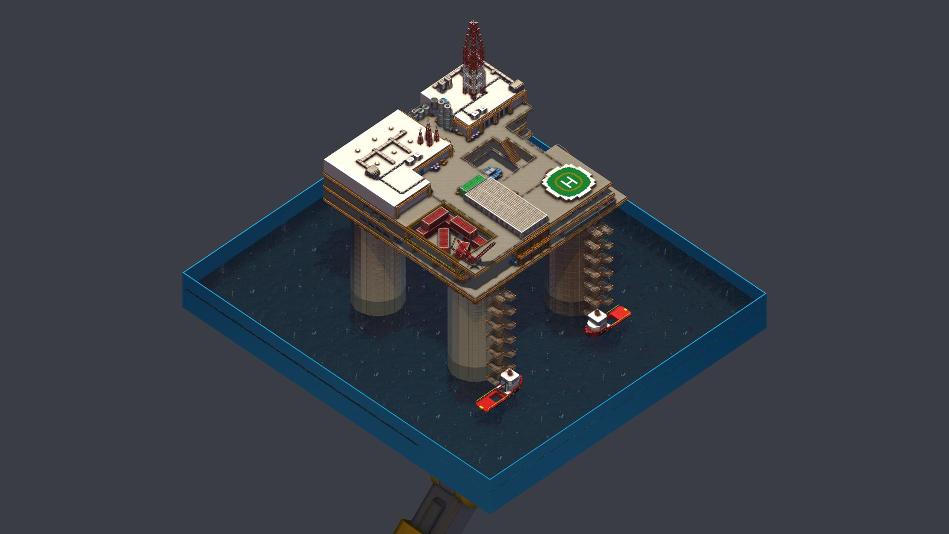 Oil Rig - Hide and Seek