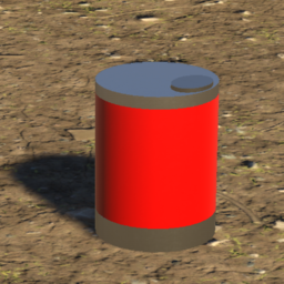 Soda can (red)