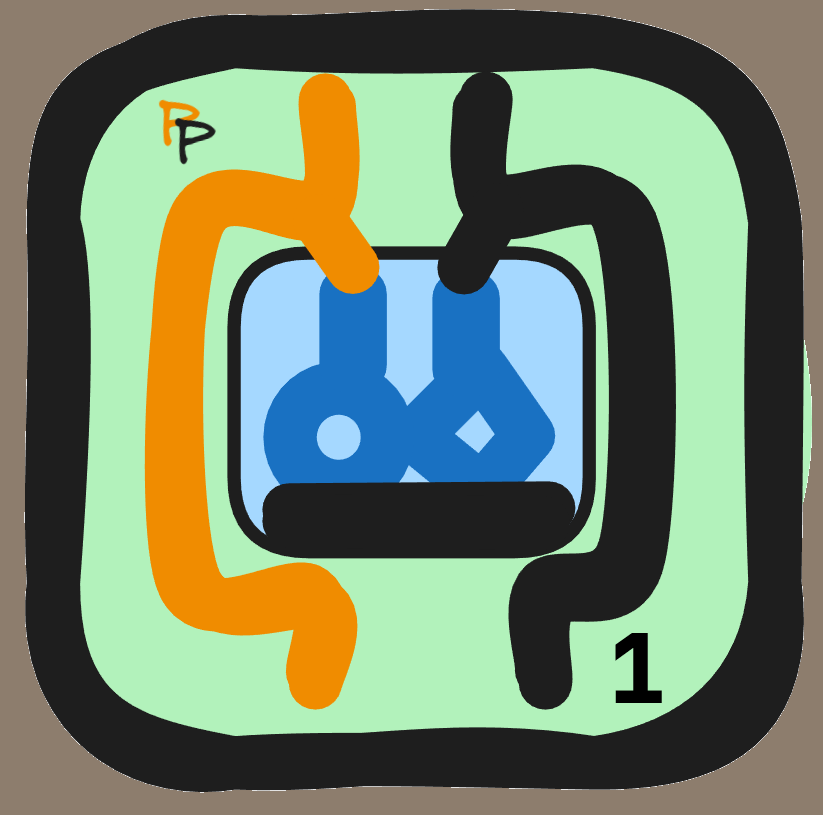 PPipes | 1F | Window w/Flasks [a]